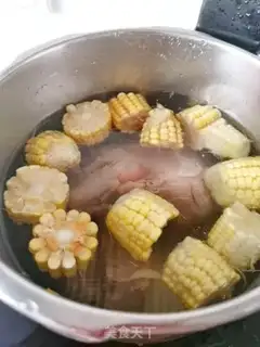 Make Corn oxbone soup step 2
