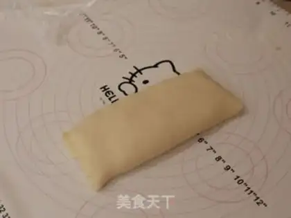 Make Coconut braids, little toast step 9