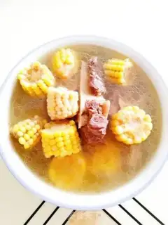 Make Corn oxbone soup step 4