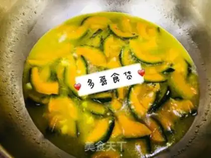 Make Clear the betel pumpkin step 5