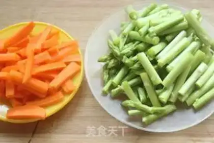Make Carrot and stork step 0