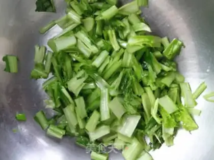Make The cabbage burns wood step 1