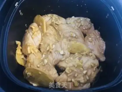 Make Garlic chicken wings step 2