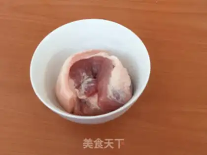 Make Snack and fried meat step 1