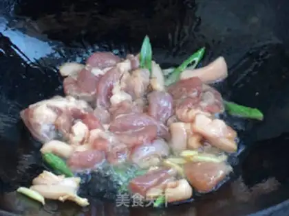Make Snack and fried meat step 6
