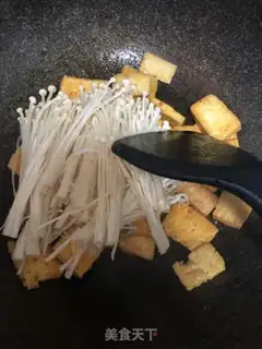 Make Tofu burns shrimp step 4
