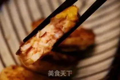 Make Shrimp cake step 3
