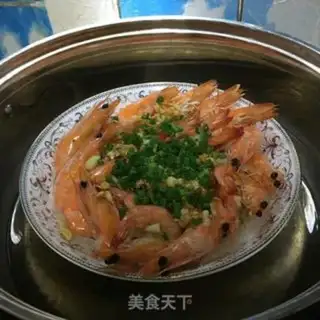 Make Tasty garlic fan shrimp step 10