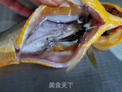 Make Red-hot yellowfish step 1