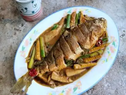Make Red-hot yellowfish step 15