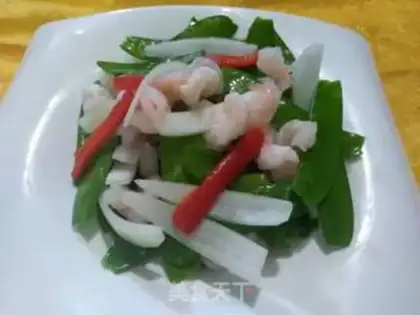 Make Shrimp Dutch beans step 3