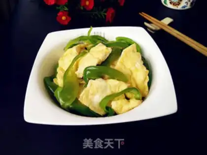 Make Eggs and peppers step 5