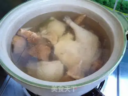 Make Monkey mushroom duck step 7