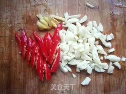 Make Garlic Dutch beans step 2