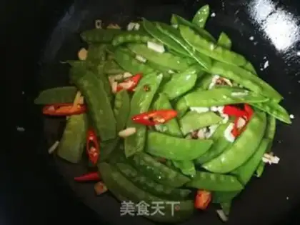 Make Garlic Dutch beans step 6