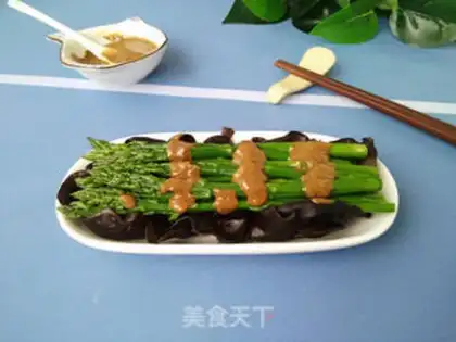 Make Sesame sauce and platinum step 7
