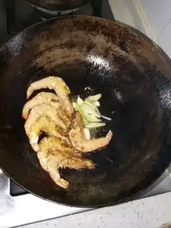Make Cook shrimp step 5