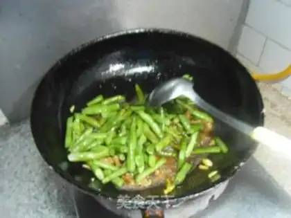 Make Scrambled beans step 6