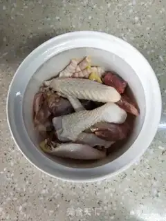 Make Tea mushroom chicken soup step 2