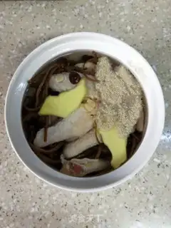 Make Tea mushroom chicken soup step 4