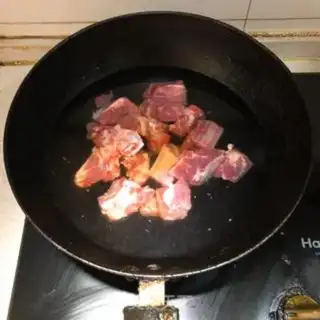Make Doves burn ribs step 1