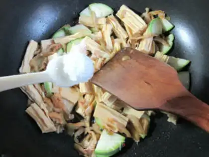 Make Squeeze the veggies step 4