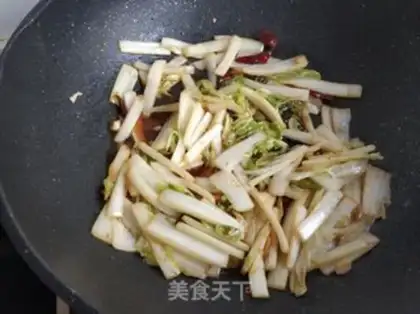 Make Spicy cabbage step 6