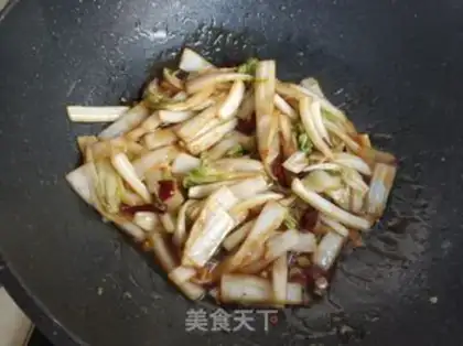 Make Spicy cabbage step 7