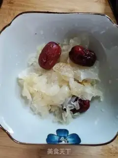 Make Snow Lotus Silver-Eared Tree step 1