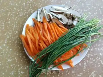 Make Carrot beef step 1