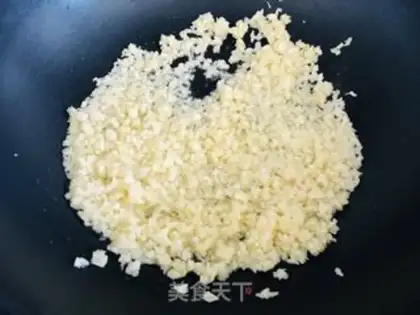 Make Garlic golden mushrooms step 4
