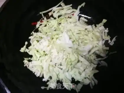 Make The cabbage is fired step 5