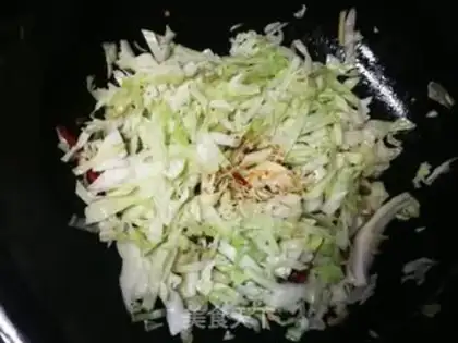 Make The cabbage is fired step 6