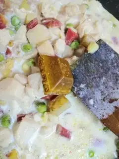 Make Curry chicken chest step 7