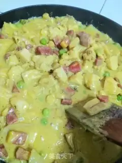 Make Curry chicken chest step 8