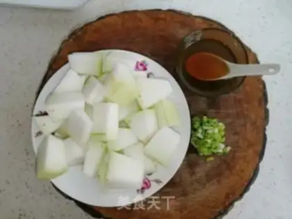 Make Red-hot melons step 1