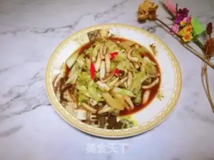 Make The cabbage is fired step 9