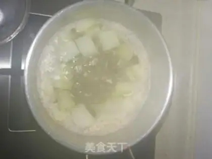 Make Pork shrimp, meatball soup step 5