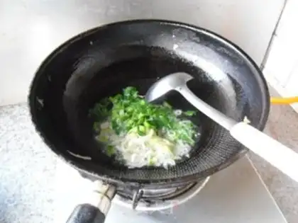 Make Round cabbage and tofu dry step 4
