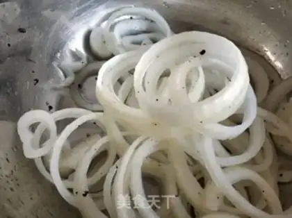 Make Onion rings step 2