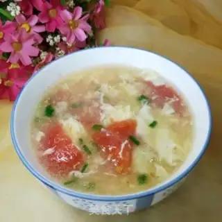 Make Tomatoe egg soup step 6