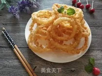 Make Onion rings step 8