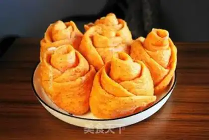Make Flamingo rose roll step 12