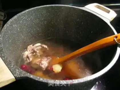 Make Red-tree flag chicken soup step 3