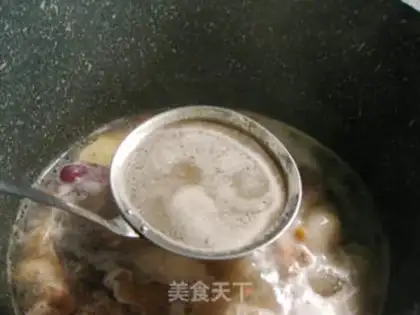 Make Red-tree flag chicken soup step 4