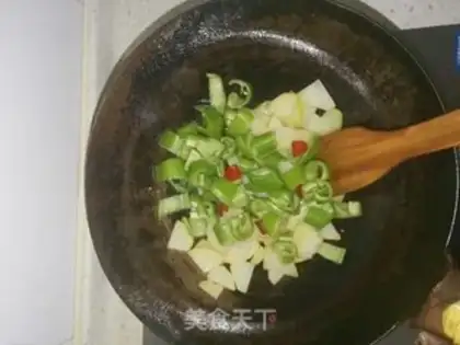 Make Pepper potato chips step 3
