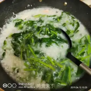 Make Shrimp congee step 3