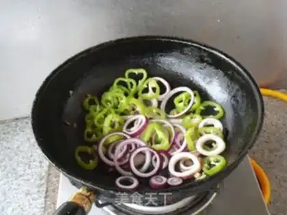 Make Spicy squid onions step 7