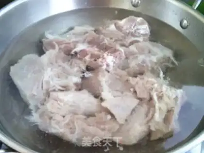 Make radish steak soup step 1