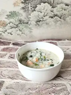 Make Shrimp congee step 6